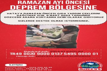 RAMAZAN ÖNCESİ 9 MART TEKRAR HATAY DAYIZ 